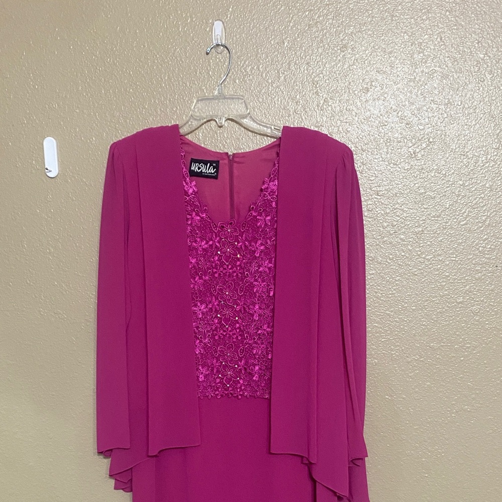 Elegant Pink Women's Dress